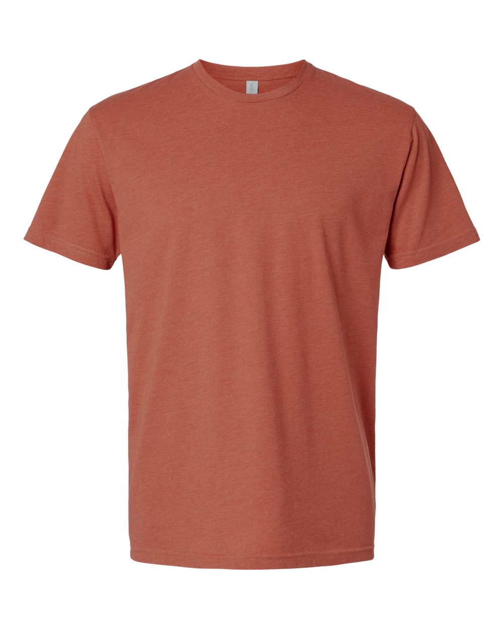 Unisex Cotton Blend Tee — Heather Redwood