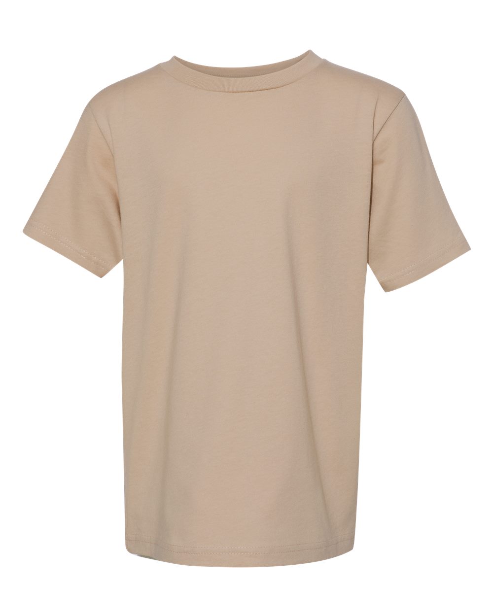 Youth Cotton Tee — Tan