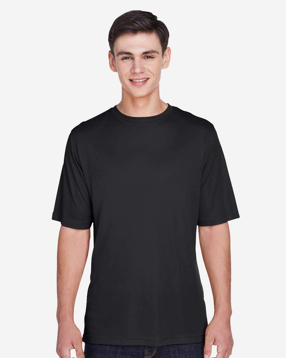 Men's Moisture-Wicking T-Shirt — Black