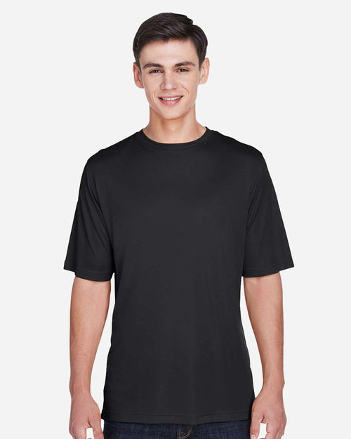 Men's Moisture-Wicking T-Shirt — Black