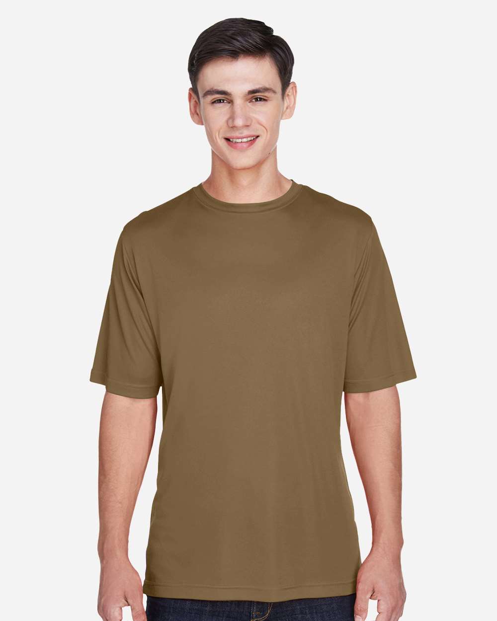 Men's Moisture-Wicking T-Shirt — Coyote Brown