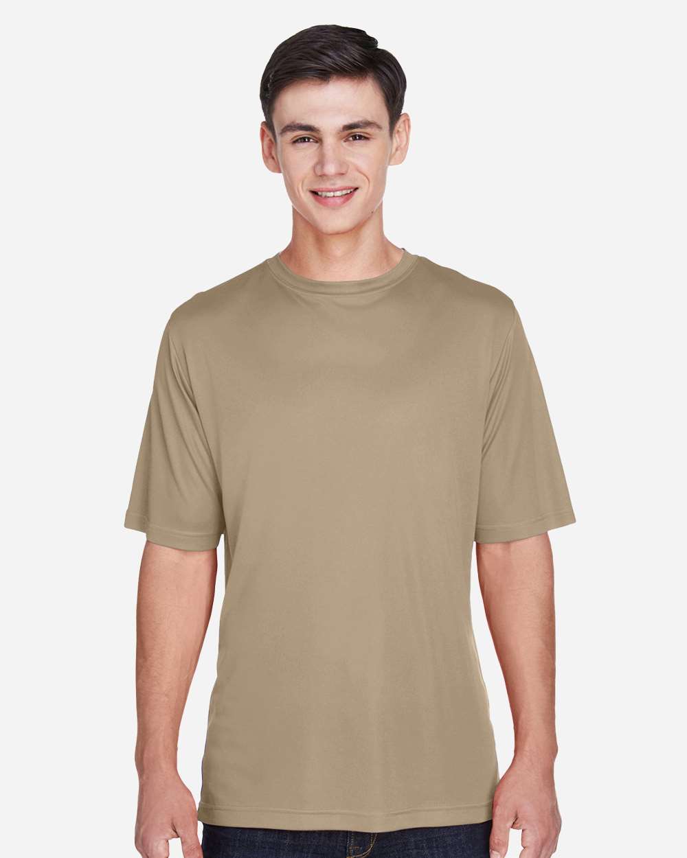 Men's Moisture-Wicking T-Shirt — Desert Khaki