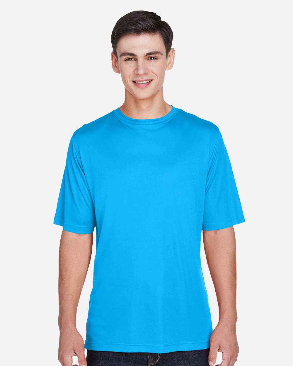 Men's Moisture-Wicking T-Shirt — Electric Blue