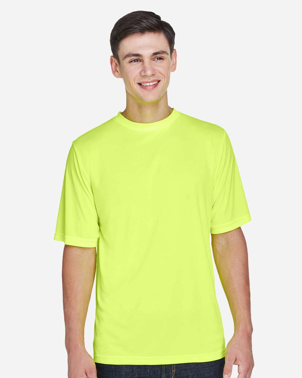 Men's Moisture-Wicking T-Shirt — Safety Yellow