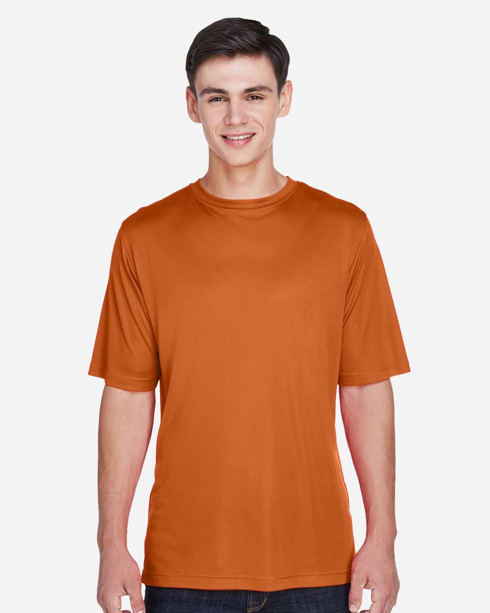 Men's Moisture-Wicking T-Shirt — Sport Burnt Orange