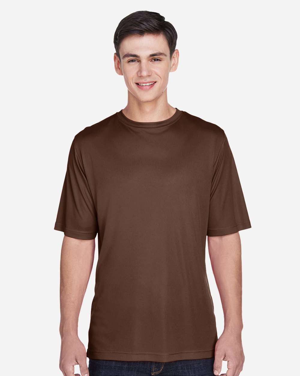 Men's Moisture-Wicking T-Shirt — Sport Dark Brown