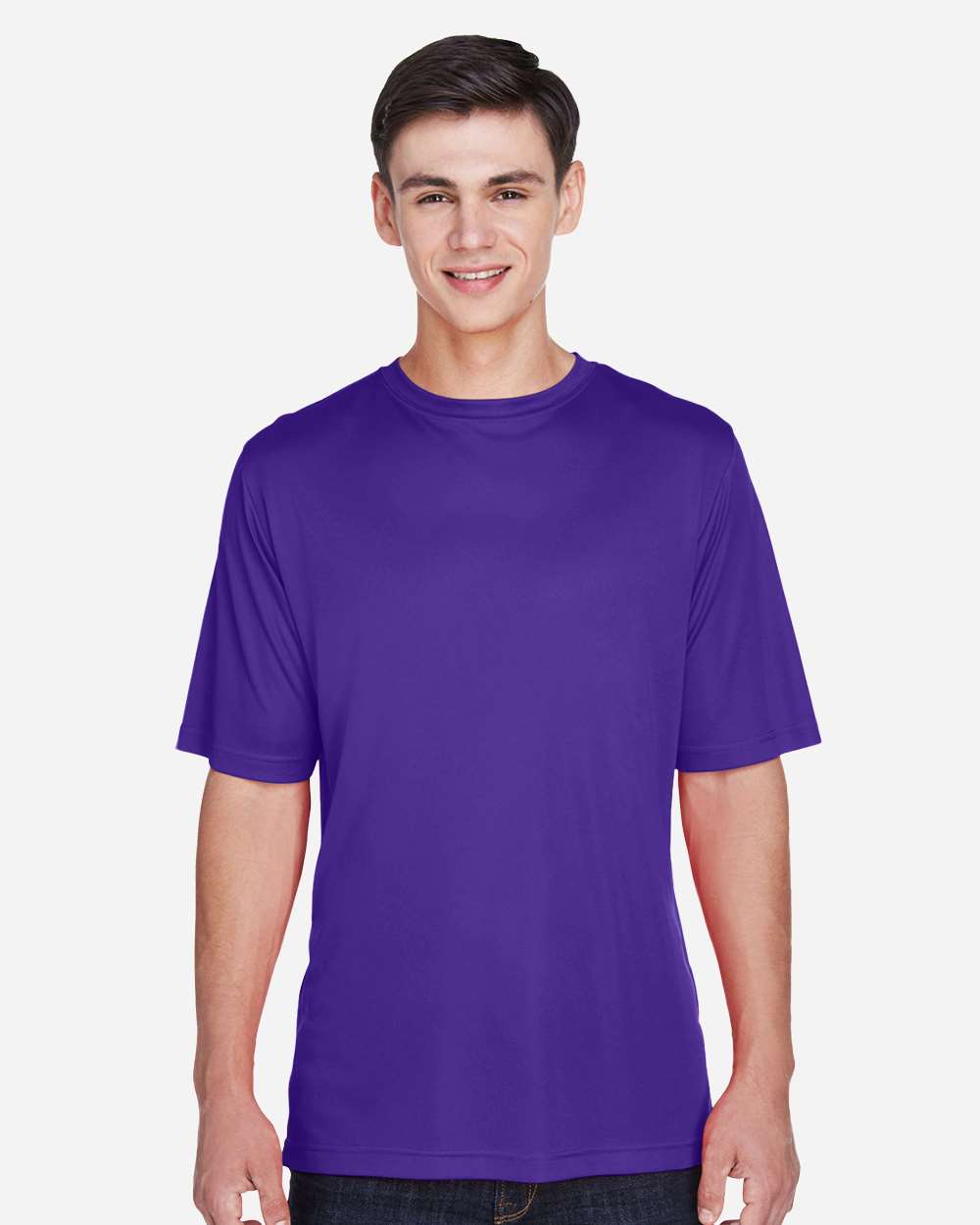 Men's Moisture-Wicking T-Shirt — Sport Purple