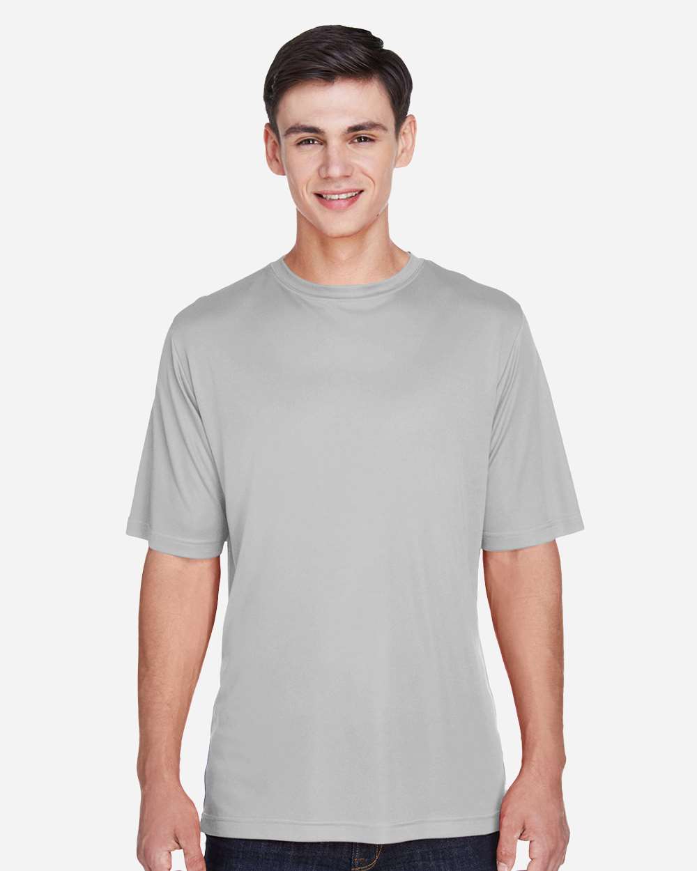 Men's Moisture-Wicking T-Shirt — Sport Silver
