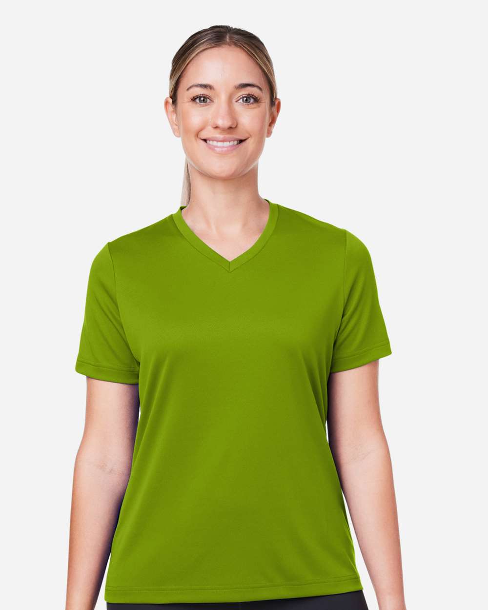 Women's Mesh T-Shirt — Acid Green