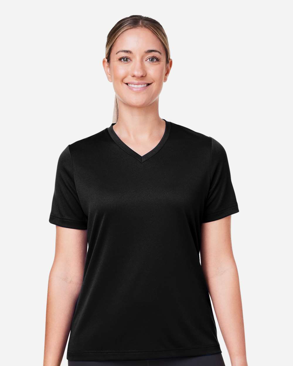 Women's Mesh T-Shirt — Black