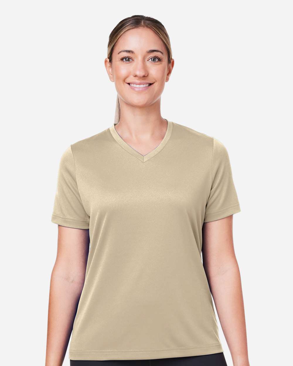 Women's Mesh T-Shirt — Desert Khaki