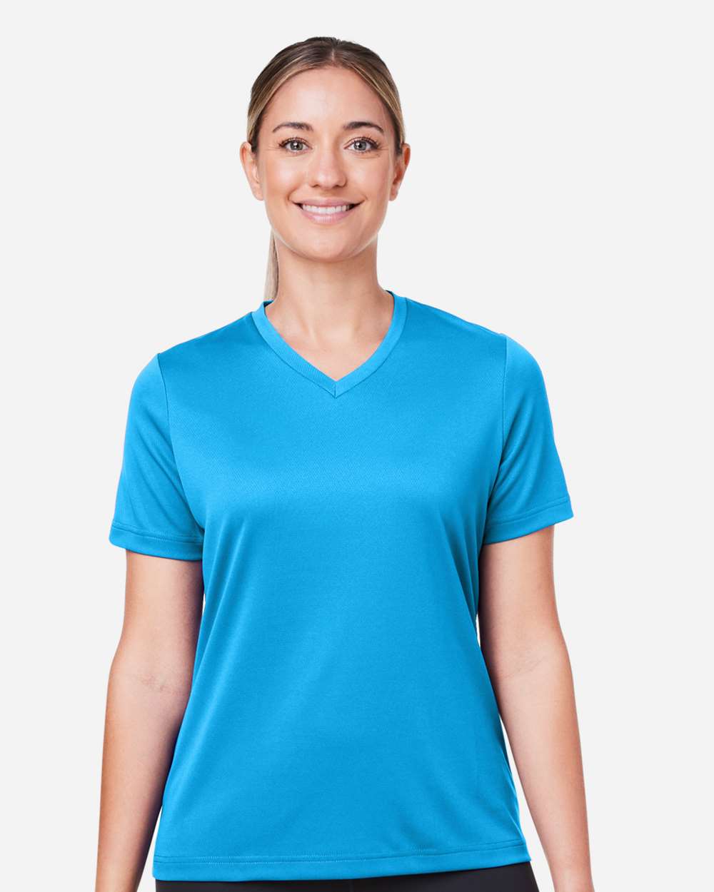 Women's Mesh T-Shirt — Electric Blue