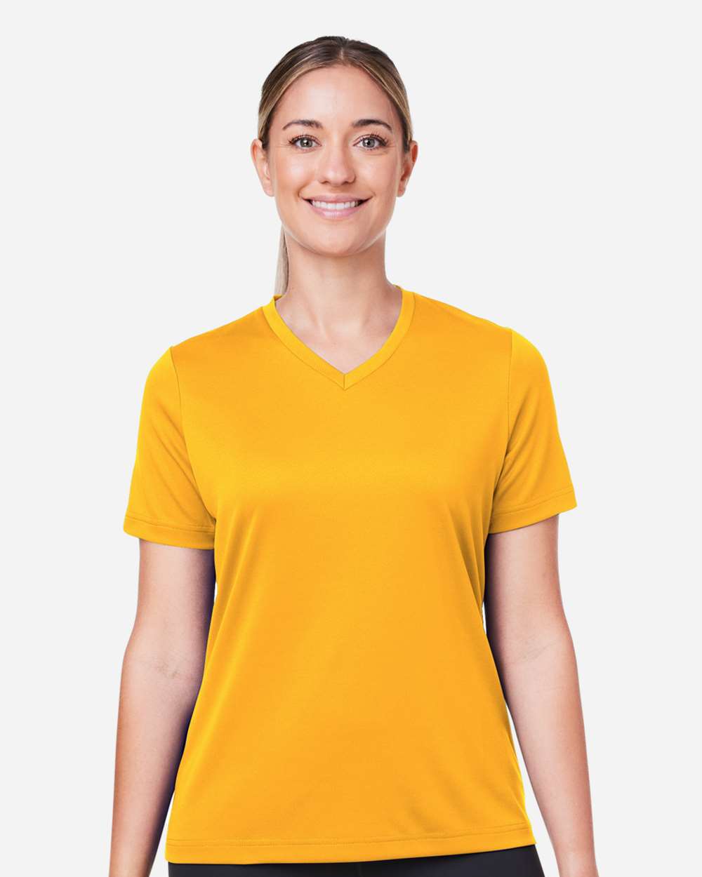 Women's Mesh T-Shirt — Sport Athletic Gold