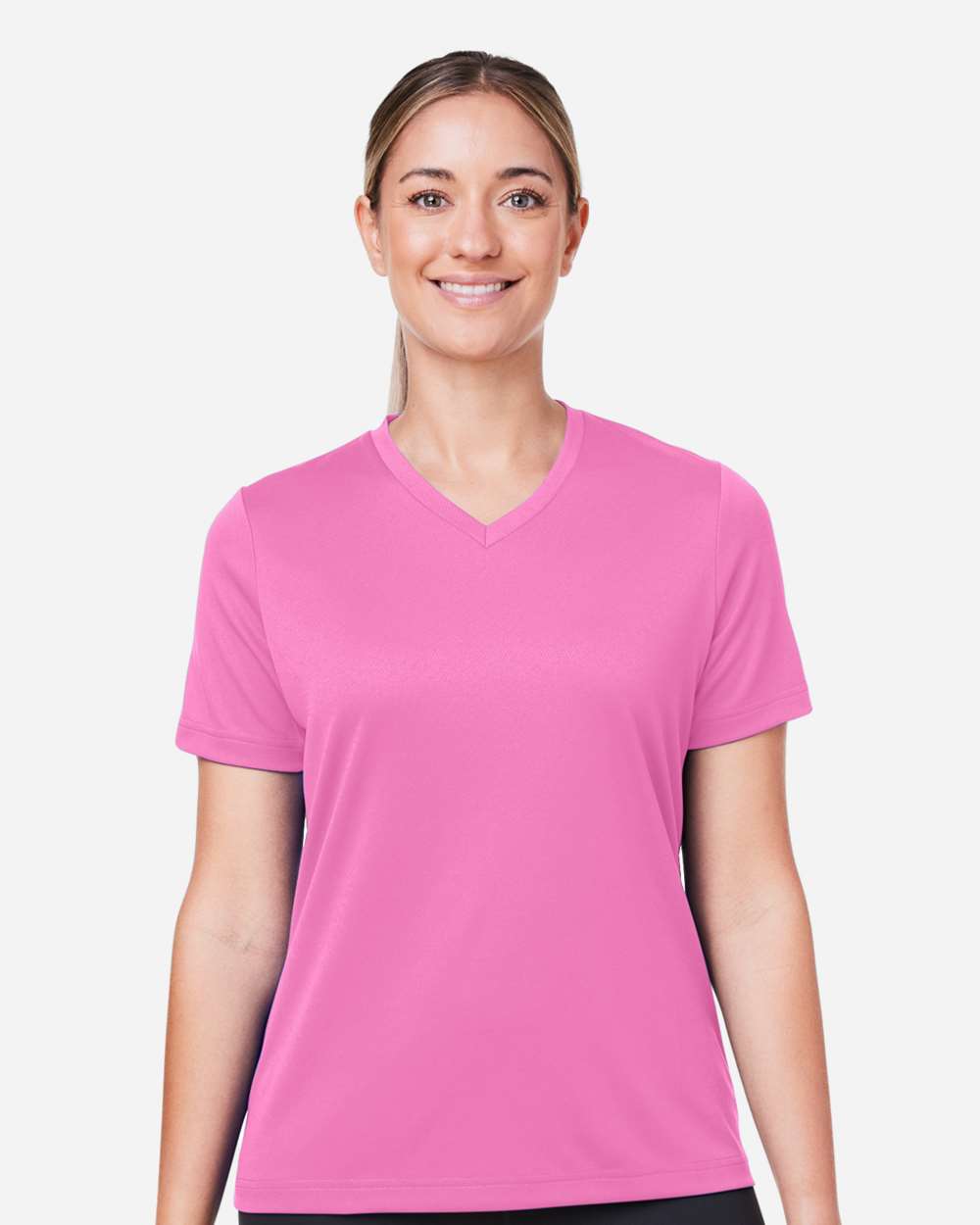 Women's Mesh T-Shirt — Sport Charity Pink