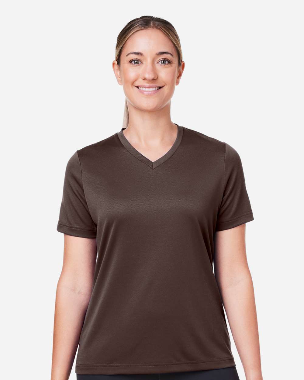 Women's Mesh T-Shirt — Sport Dark Brown