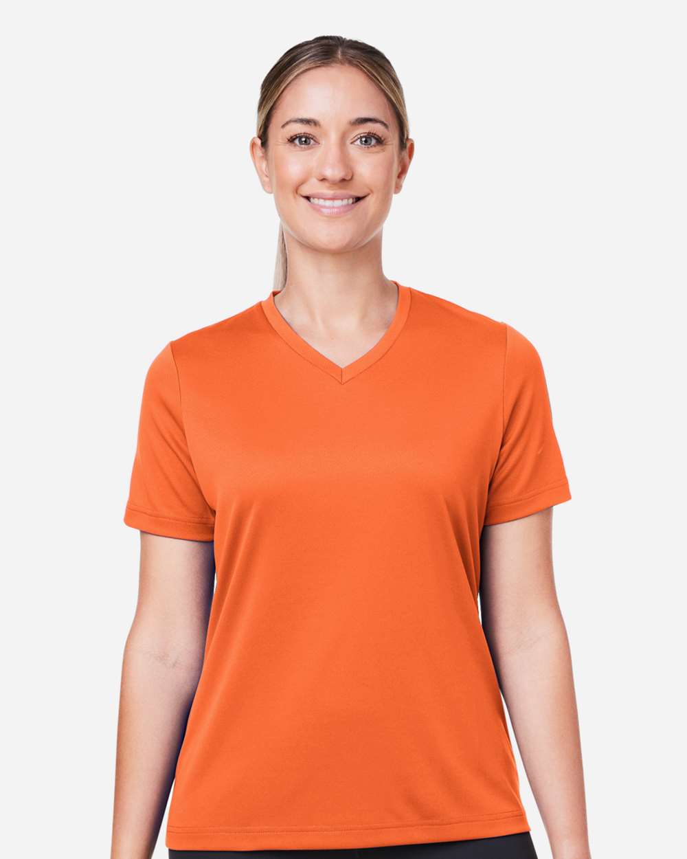 Women's Mesh T-Shirt — Sport Orange