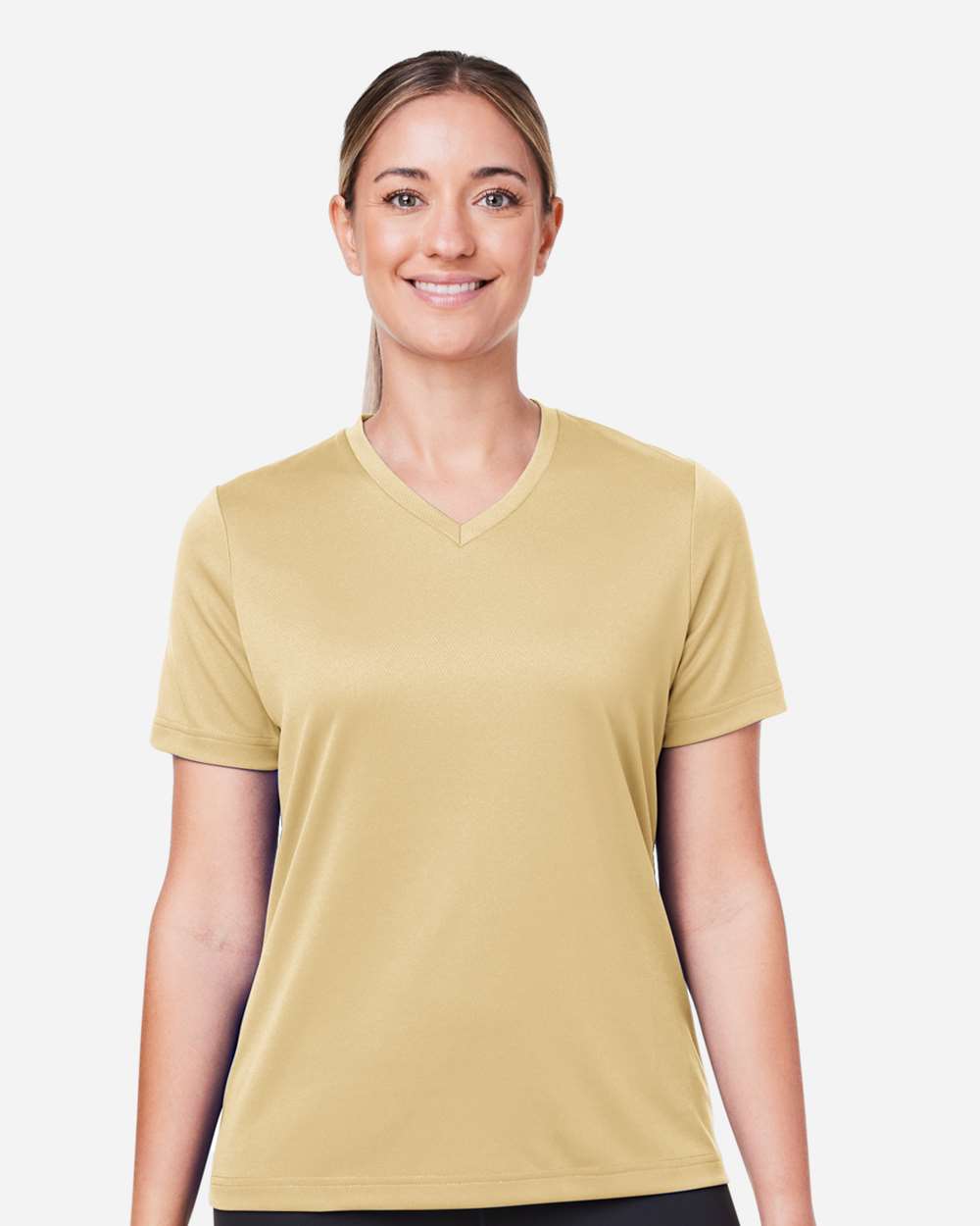 Women's Mesh T-Shirt — Sport Vegas Gold