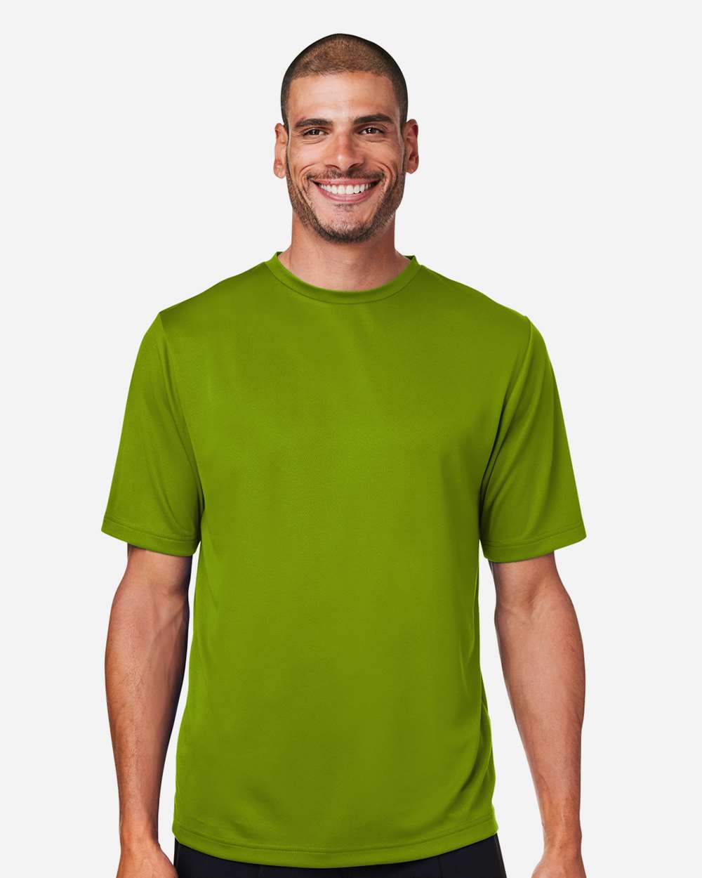 Men's Mesh T-Shirt — Acid Green