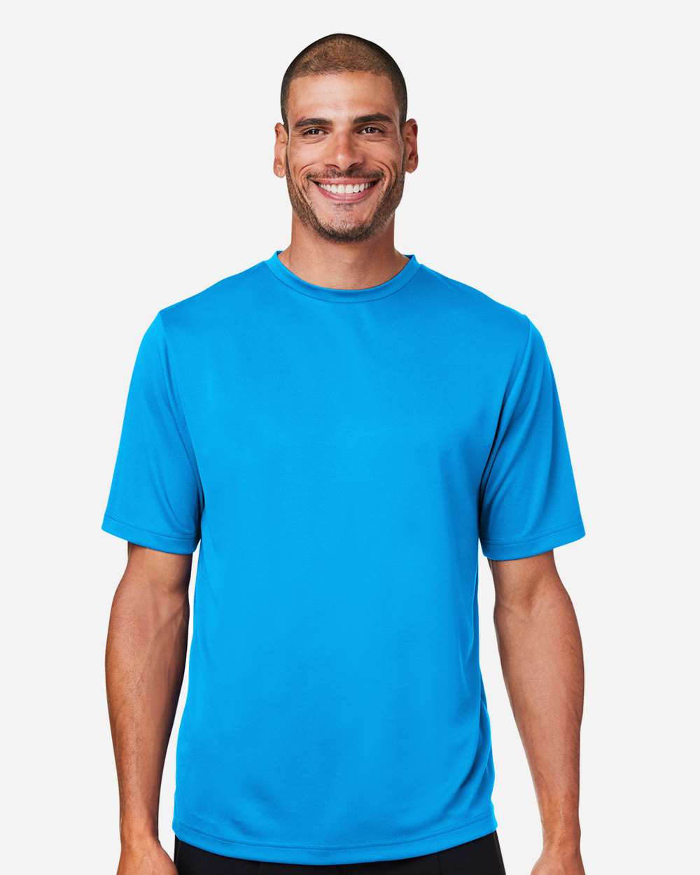 Men's Mesh T-Shirt — Electric Blue
