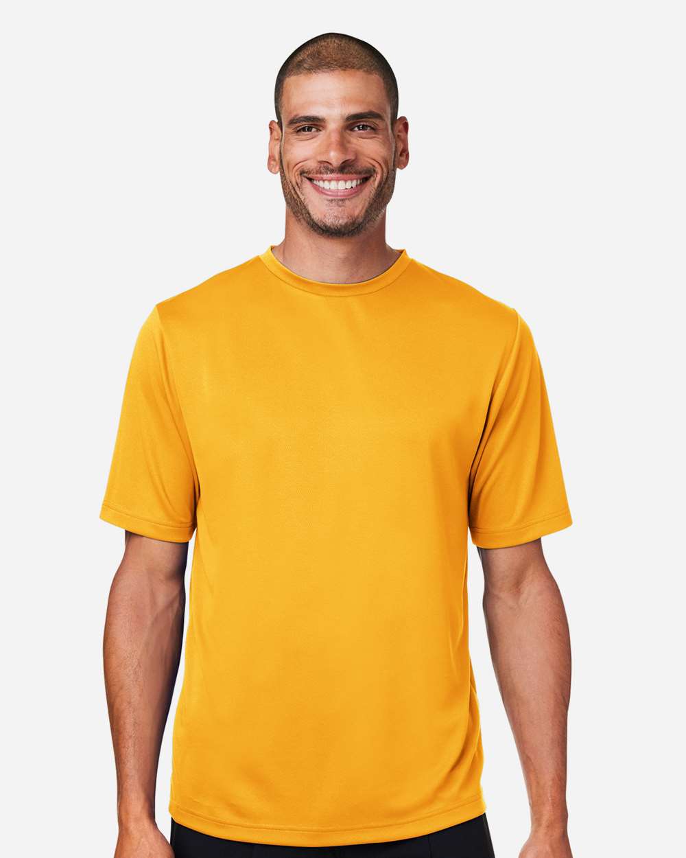 Men's Mesh T-Shirt — Sport Athletic Gold