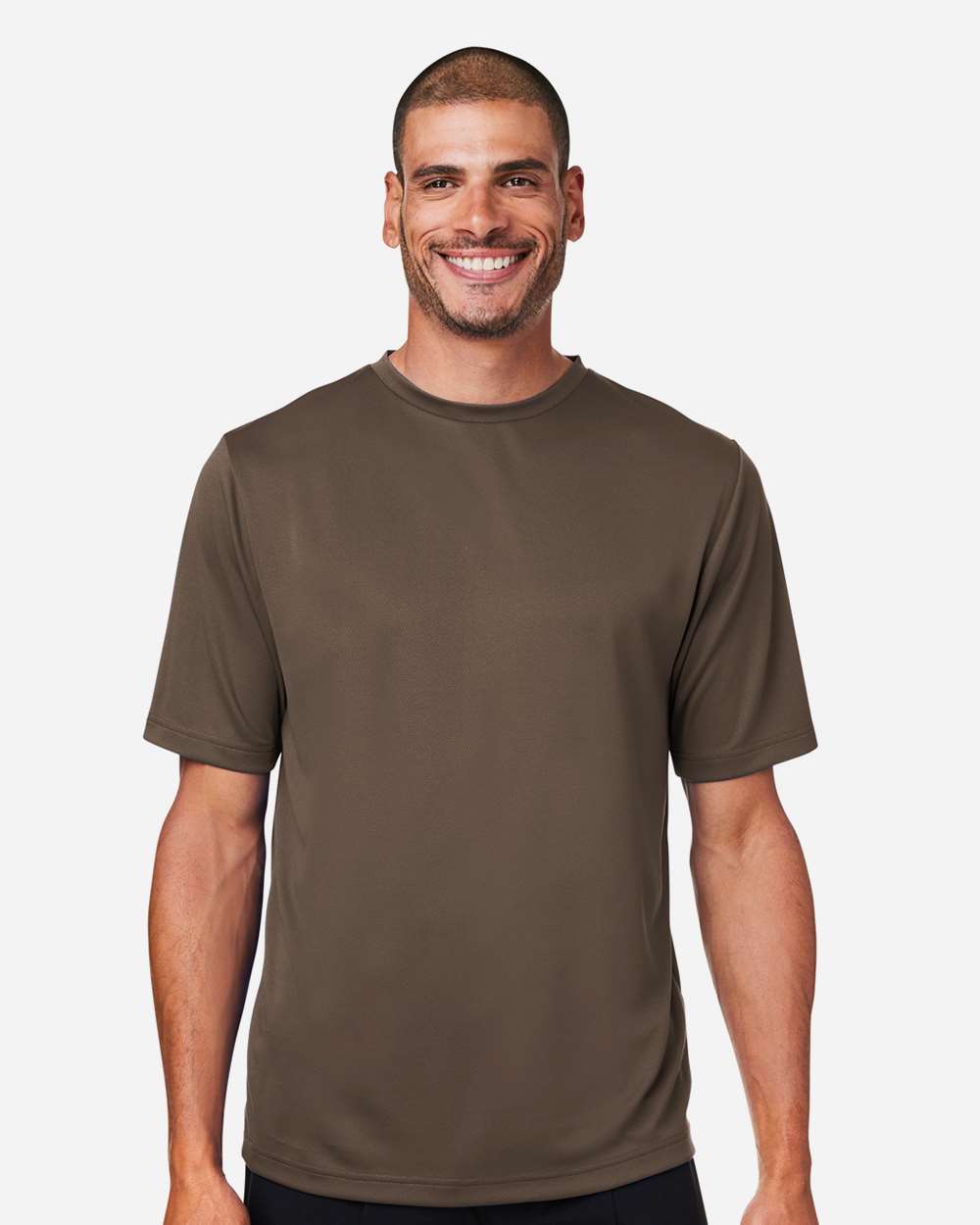 Men's Mesh T-Shirt — Sport Dark Brown