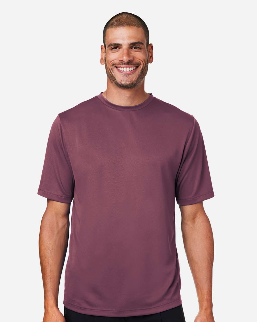 Men's Mesh T-Shirt — Sport Dark Maroon
