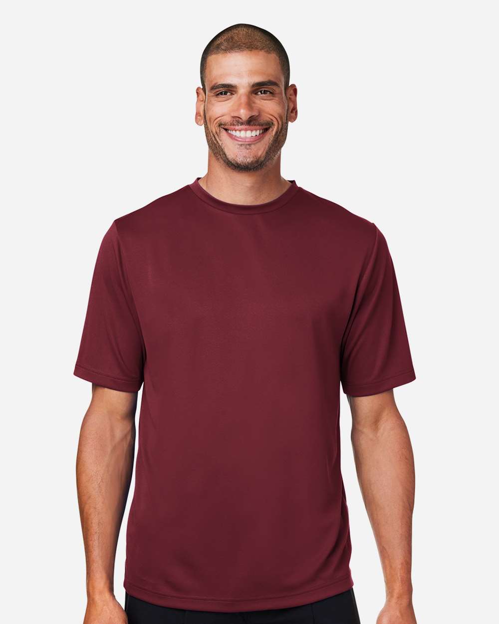 Men's Mesh T-Shirt — Sport Maroon