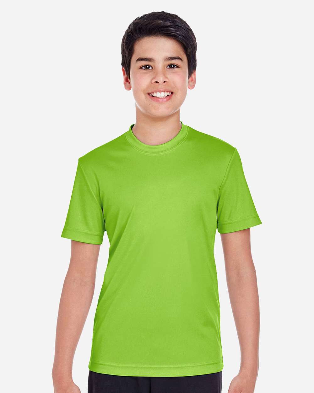 Youth Moisture-Wicking T-Shirt — Acid Green