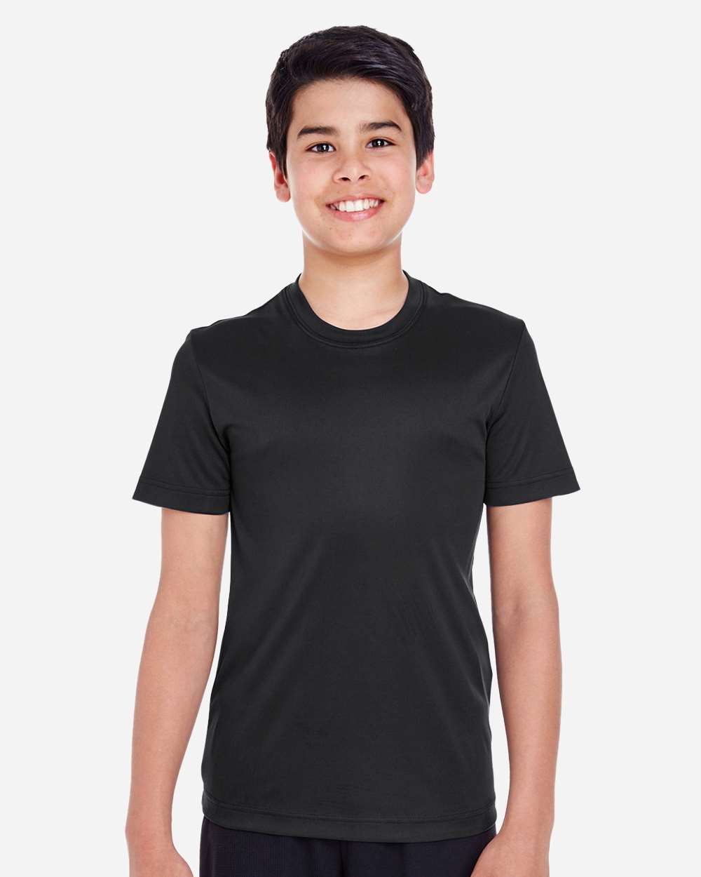 Youth Moisture-Wicking T-Shirt — Black