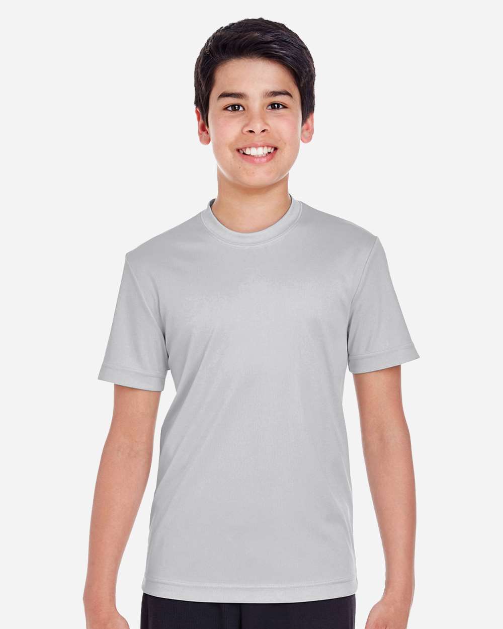 Youth Moisture-Wicking T-Shirt — Sport Silver