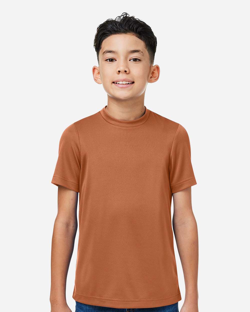 Youth Mesh T-Shirt — Sport Burnt Orange