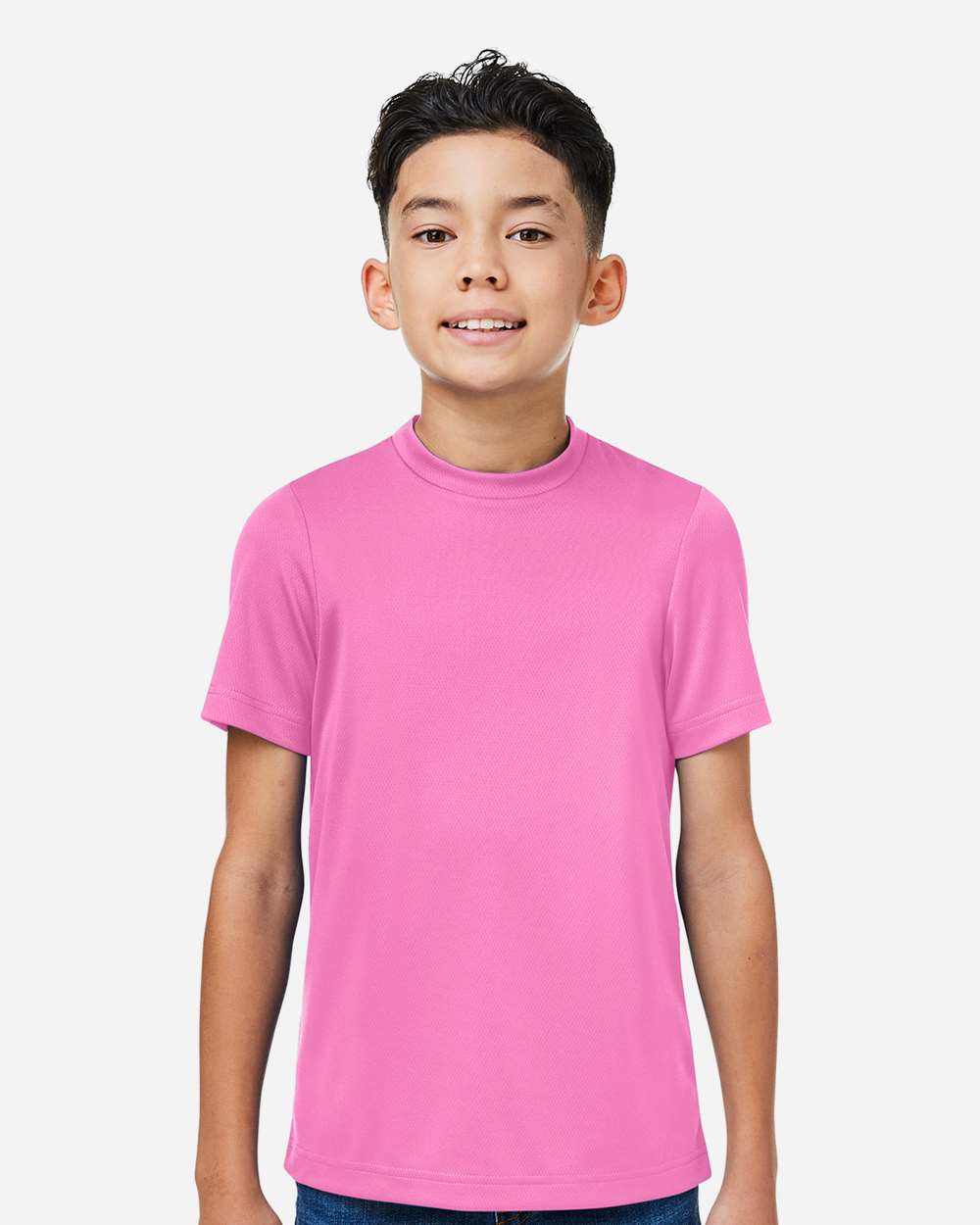 Youth Mesh T-Shirt — Sport Charity Pink