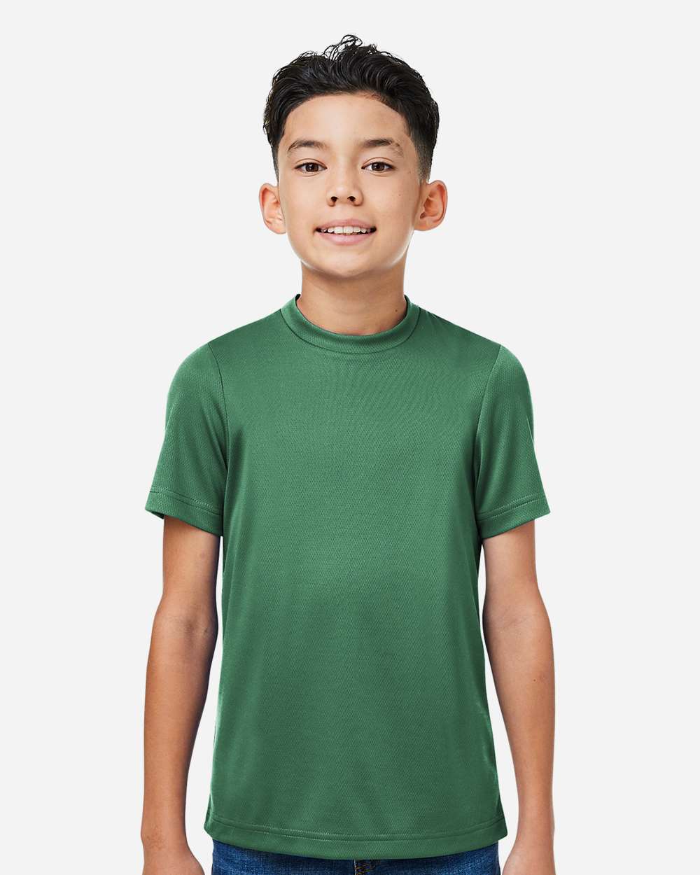 Youth Mesh T-Shirt — Sport Dark Green