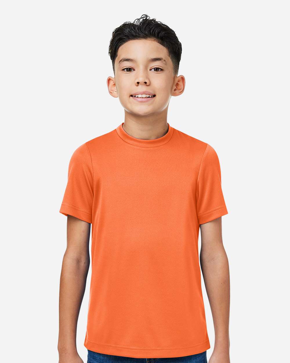 Youth Mesh T-Shirt — Sport Orange