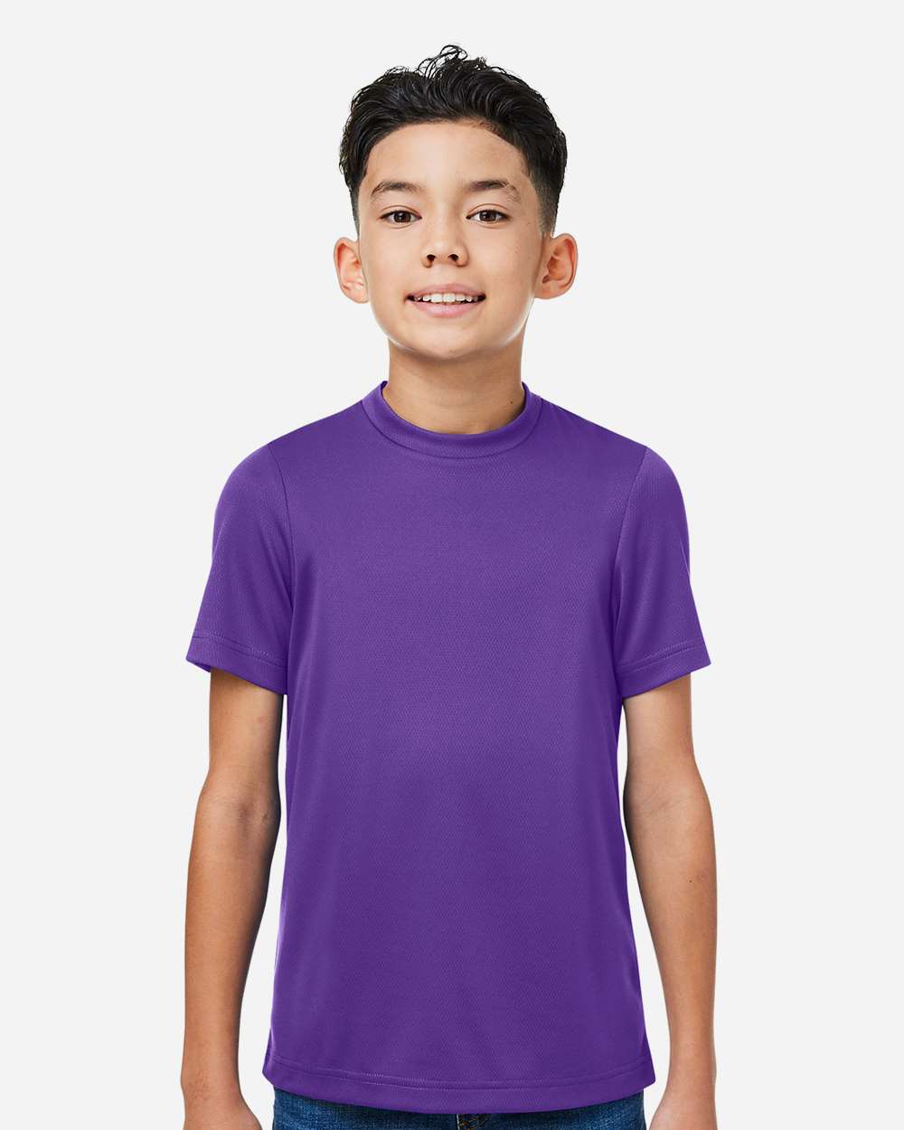 Youth Mesh T-Shirt — Sport Purple
