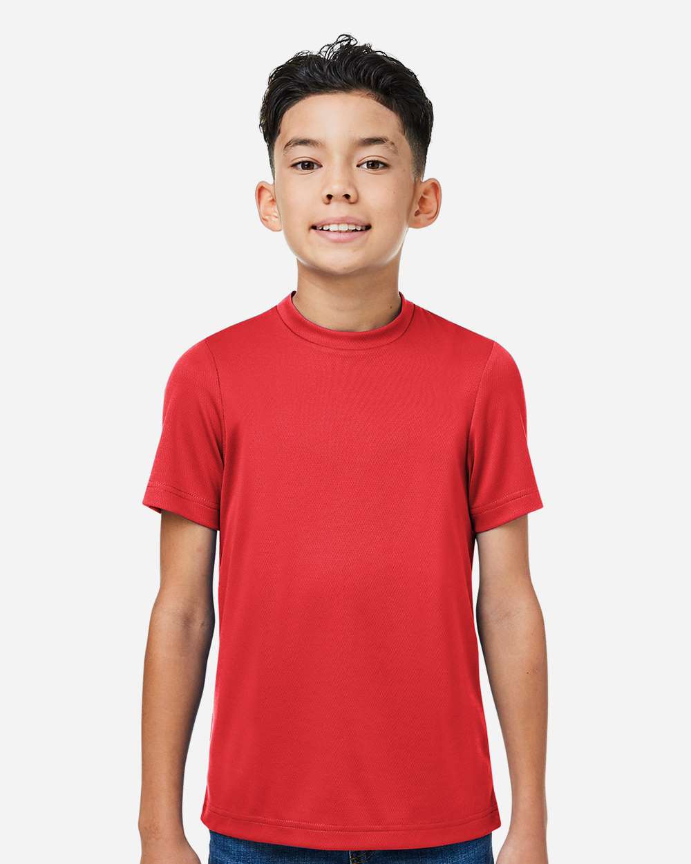 Youth Mesh T-Shirt — Sport Red