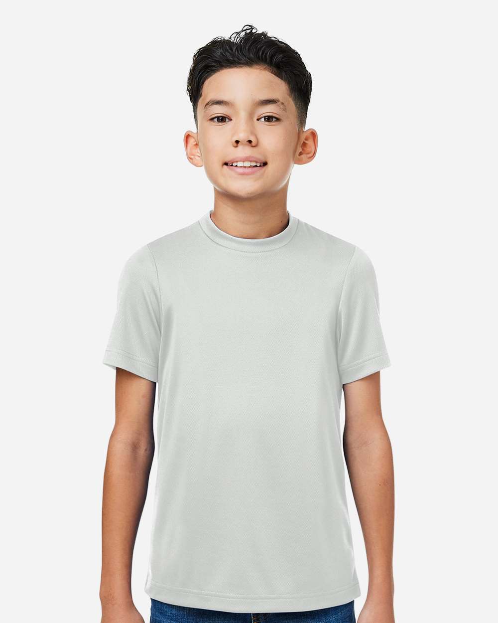 Youth Mesh T-Shirt — Sport Silver