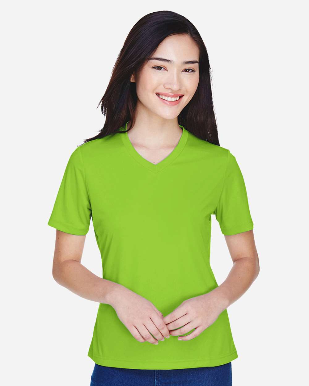 Women's Moisture-Wicking T-Shirt — Acid Green