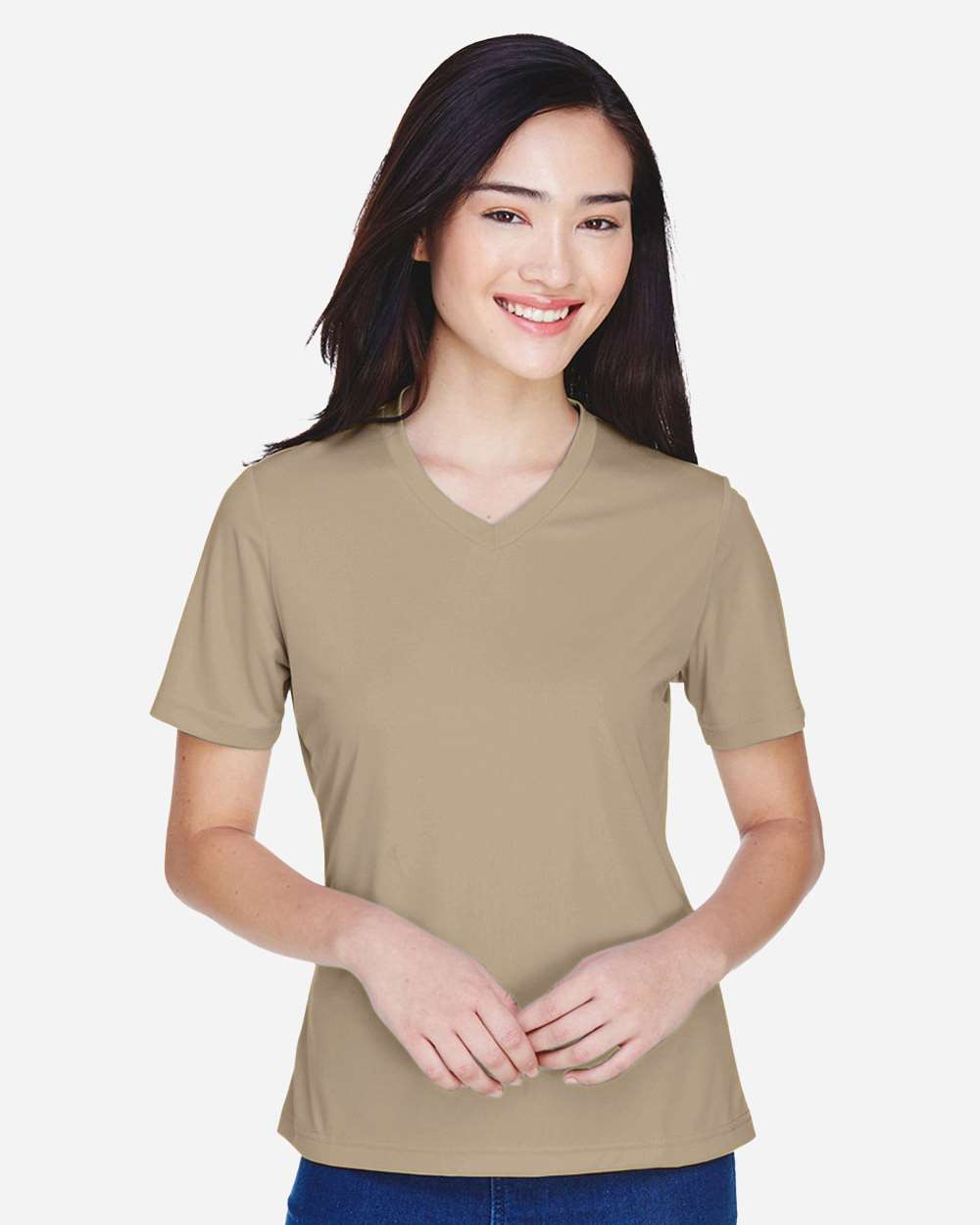 Women's Moisture-Wicking T-Shirt — Desert Khaki