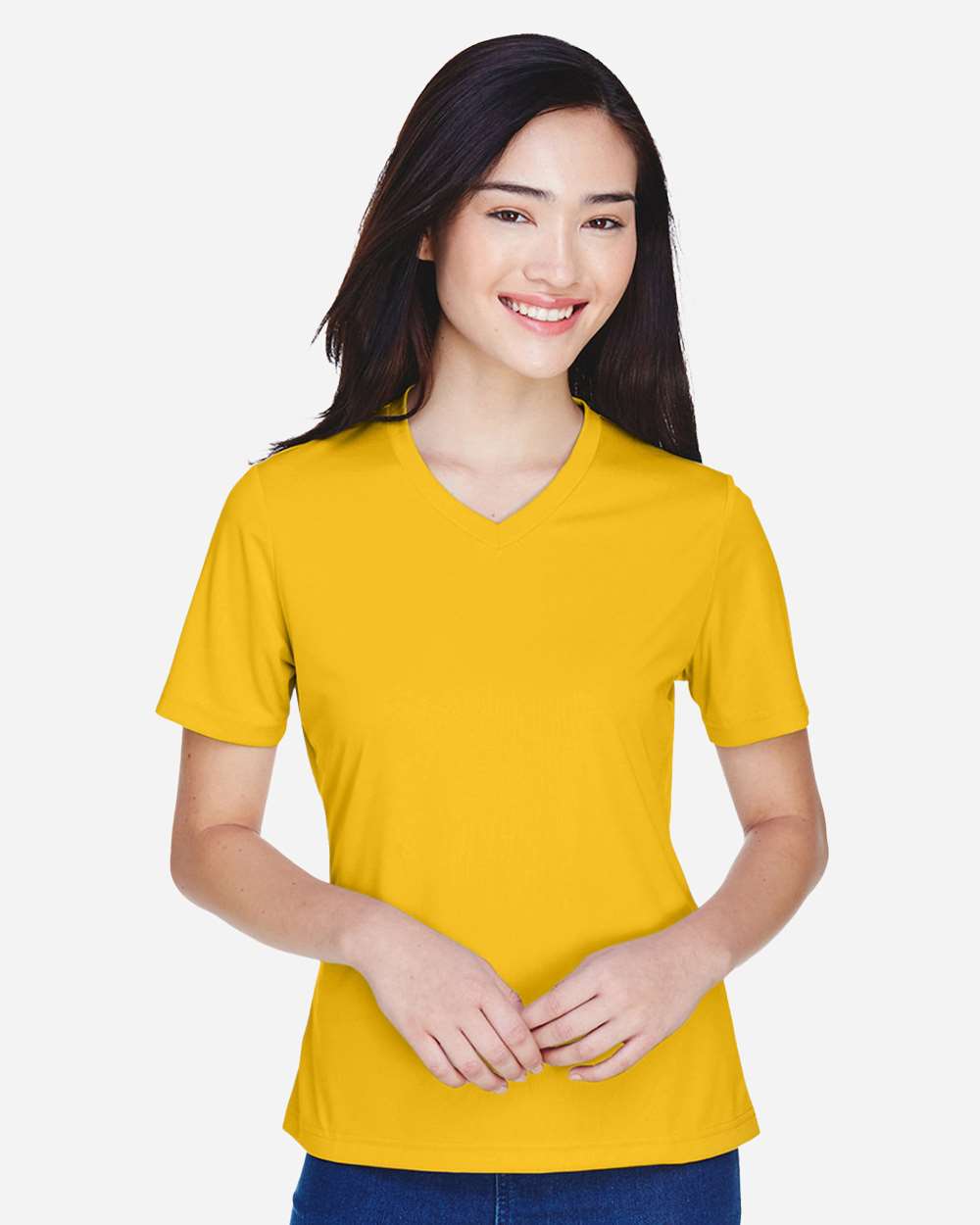 Women's Moisture-Wicking T-Shirt — Sport Athletic Gold