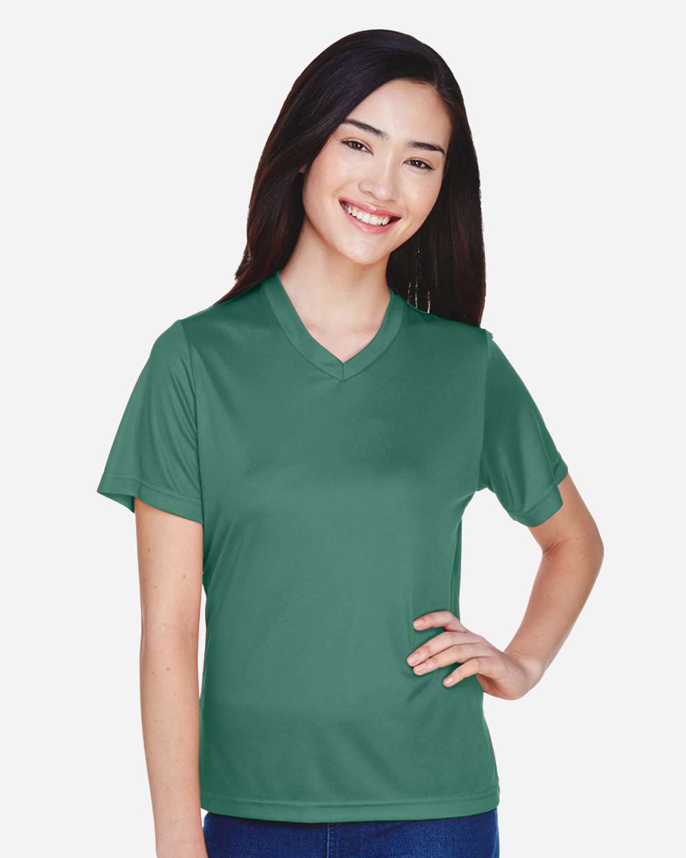 Women's Moisture-Wicking T-Shirt — Sport Dark Green
