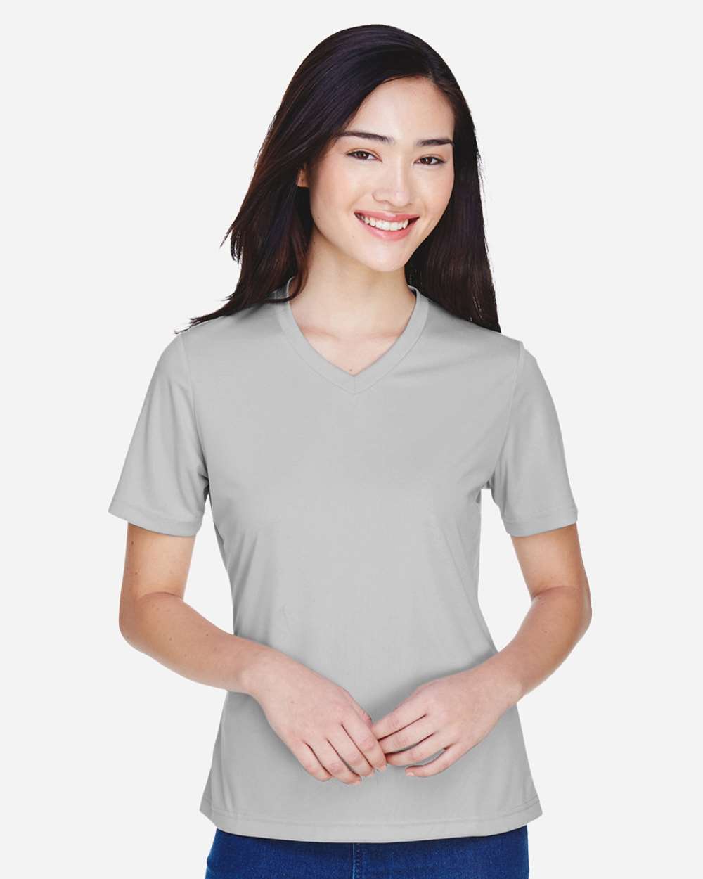 Women's Moisture-Wicking T-Shirt — Sport Silver