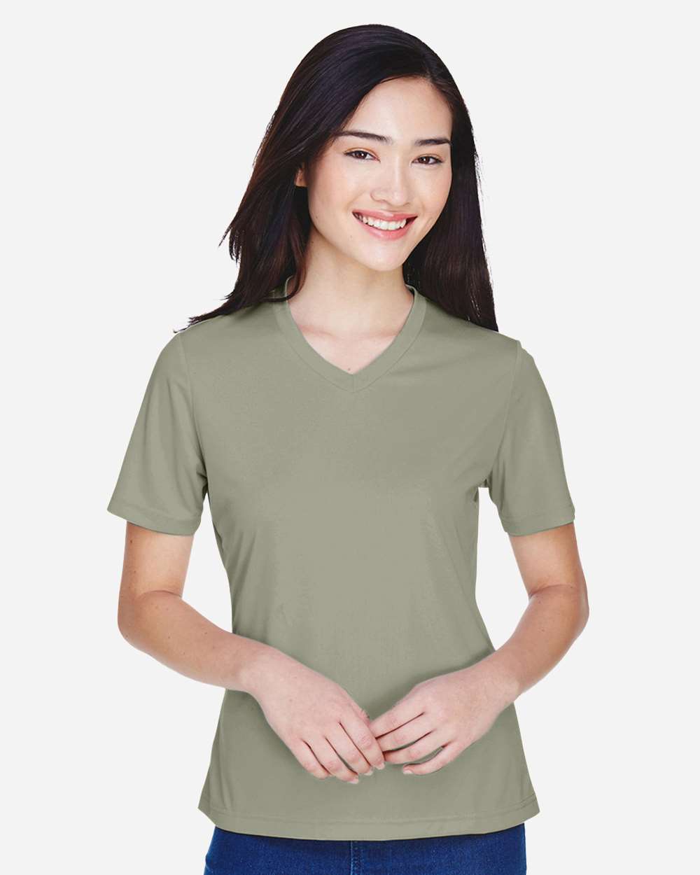 Women's Moisture-Wicking T-Shirt — Olive