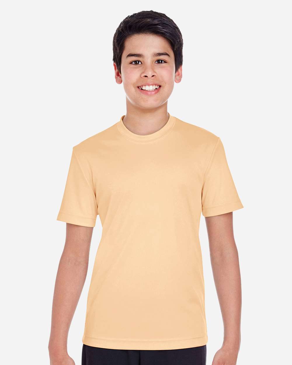 Youth Moisture-Wicking T-Shirt — Melon