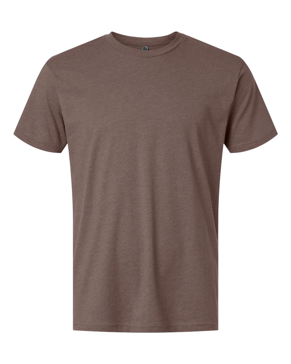 Unisex Cotton Blend Tee — Heather Shiitake