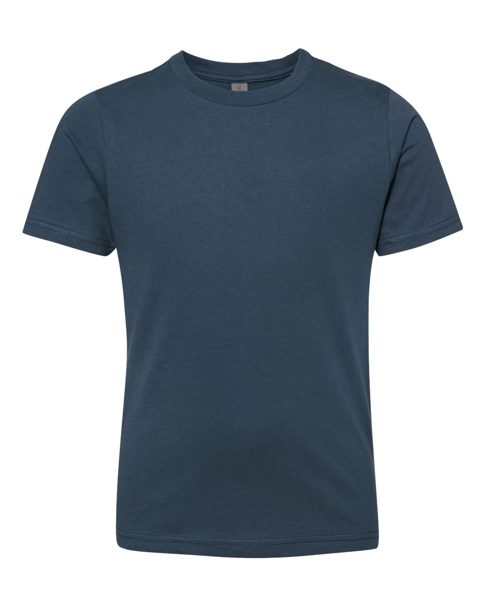 Youth Cotton Tee — Indigo