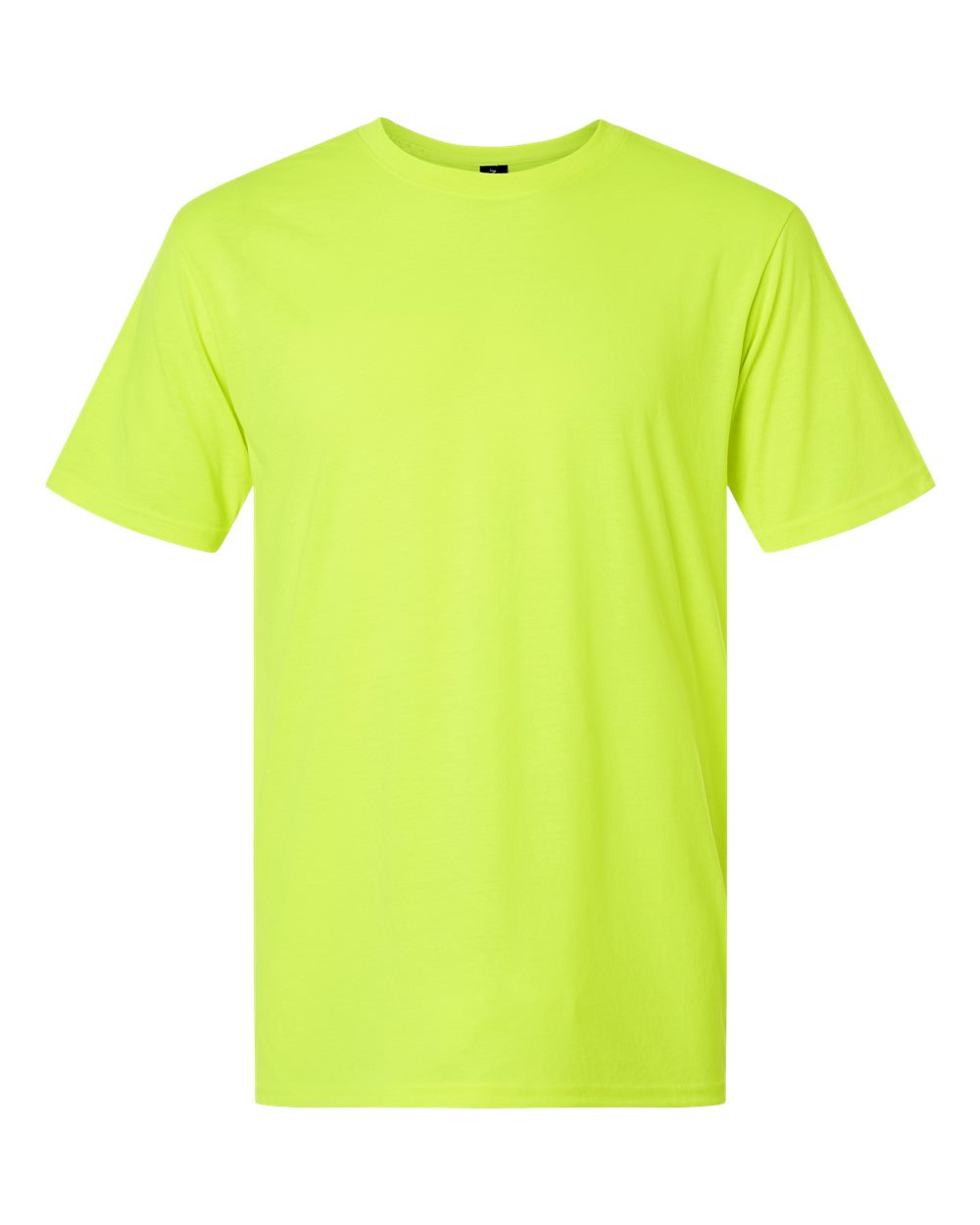 Unisex Soft-Touch Moisture-Wicking T-Shirt — Safety Green
