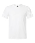 Unisex Soft-Touch Moisture-Wicking T-Shirt — White