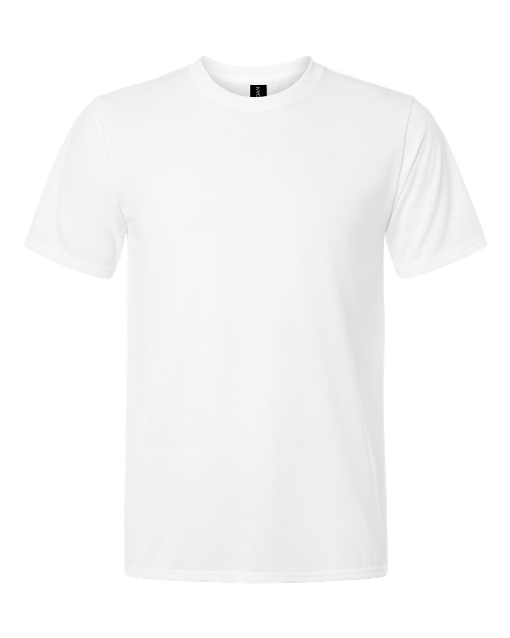 Unisex Soft-Touch Moisture-Wicking T-Shirt — White