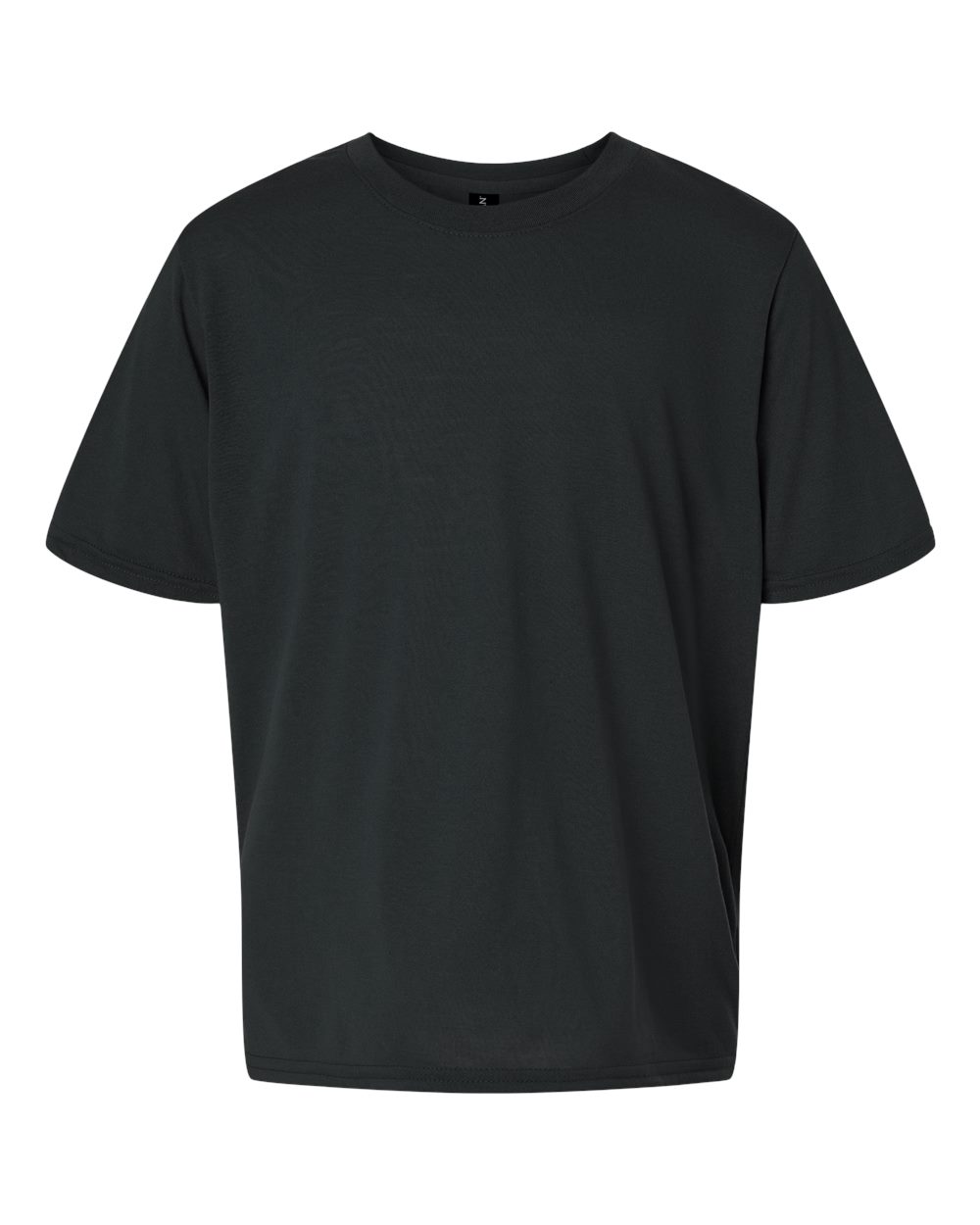 Youth Soft-Touch Moisture-Wicking T-Shirt — Black
